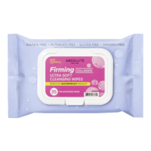 Absolute New York Firming Collagen Ultra Soft Cleansing Wipes 35 ct