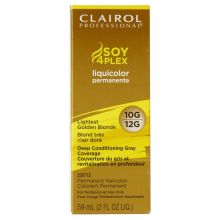 Clairol Soy4Plex 10G/12G Lightest Golden Blonde LiquiColor Permanent Hair Color