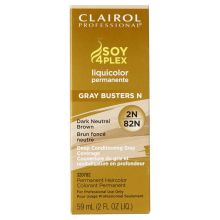 Clairol Soy4Plex 2N/82N Dark Neutral Brown LiquiColor Permanent Hair Color