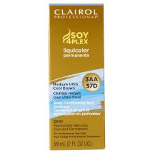 Clairol Soy4Plex 3AA/57D Medium Ultra Cool Brown LiquiColor Permanent Hair Color
