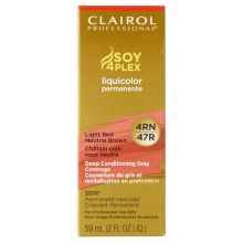 Clairol Soy4Plex 4RN/47R Light Red Neutral Brown LiquiColor Permanent Hair Color