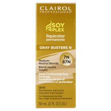 Clairol Soy4Plex 7N/87N Medium Neutral Blonde LiquiColor Permanent Hair Color