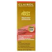 Clairol Soy4Plex 7RN/43R Medium Red Neutral Blonde LiquiColor Permanent Hair Color