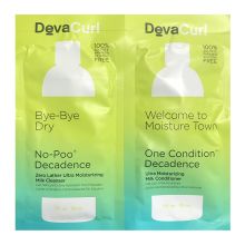 Deva Curl No Poo & One Condition Decadence Packet 1 oz Duo