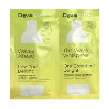 Deva Curl Low-Poo & One Condition Delight Packet 1 oz Duo