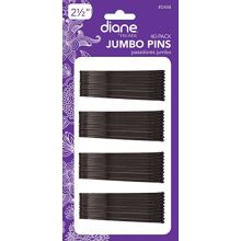 Diane 2-1/2" Jumbo Bobby Pins 40-Pack Black #458