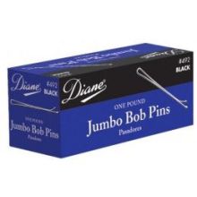Diane One Pound Jumbo Bob Pins Black #492