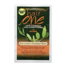 Hair One Cleanser and Conditioner with Jojoba Oil Packet 0.608 oz