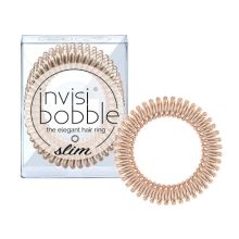 Invisibobble The Elegant Hair Ring Slim - Bronze Me Pretty (3 Pack)