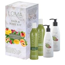 Loma Hair & Body Nourishing + Mango Holiday 4 pc Set