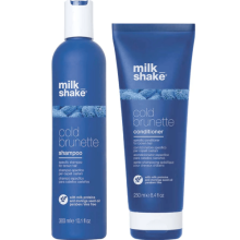 Milkshake Cold Brunette Shampoo 10.1 & 8.4oz Conditioner Set