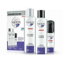 Nioxin System 6 Trial Kit, Shampoo, Conditioner, Treatment