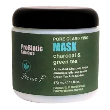 Pierre F Pore Clarifying Mask Charcoal & Green Tea 16 oz