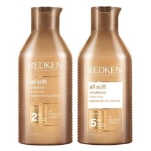 Redken All Soft Shampoo & Conditioner 16.9 oz Duo