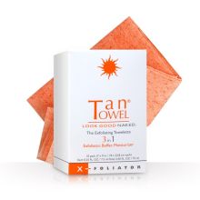 Tan Towels 3 in 1 Exfoliating Towelette 10 Pack