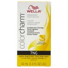 Wella Color Charm Permanent Liquid Haircolor 7NG Medium Beige Blonde 1.4 oz