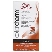 Wella Color Charm Permanent Liquid Haircolor 7WV Nutmeg 1.4 oz