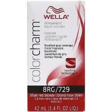 Wella Color Charm Permanent Liquid Haircolor 8RG/729 1.4 oz