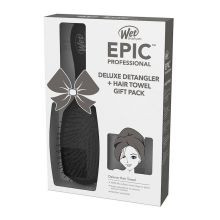 Wet Brush Epic Professional Deluxe Detangler and Hair Towel Gift Pack